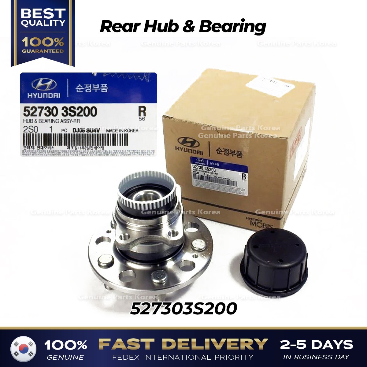 ⭐Genuine⭐ Rear Hub & Bearing 527303S200 for Hyundai Azera Sonata