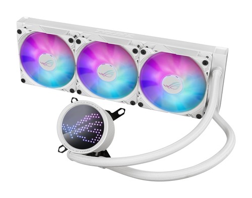 ASUS ROG Ryuo III 360 ARGB White Edition Processor Liquid cooling kit 12 cm -... - 第 2/5 張圖片
