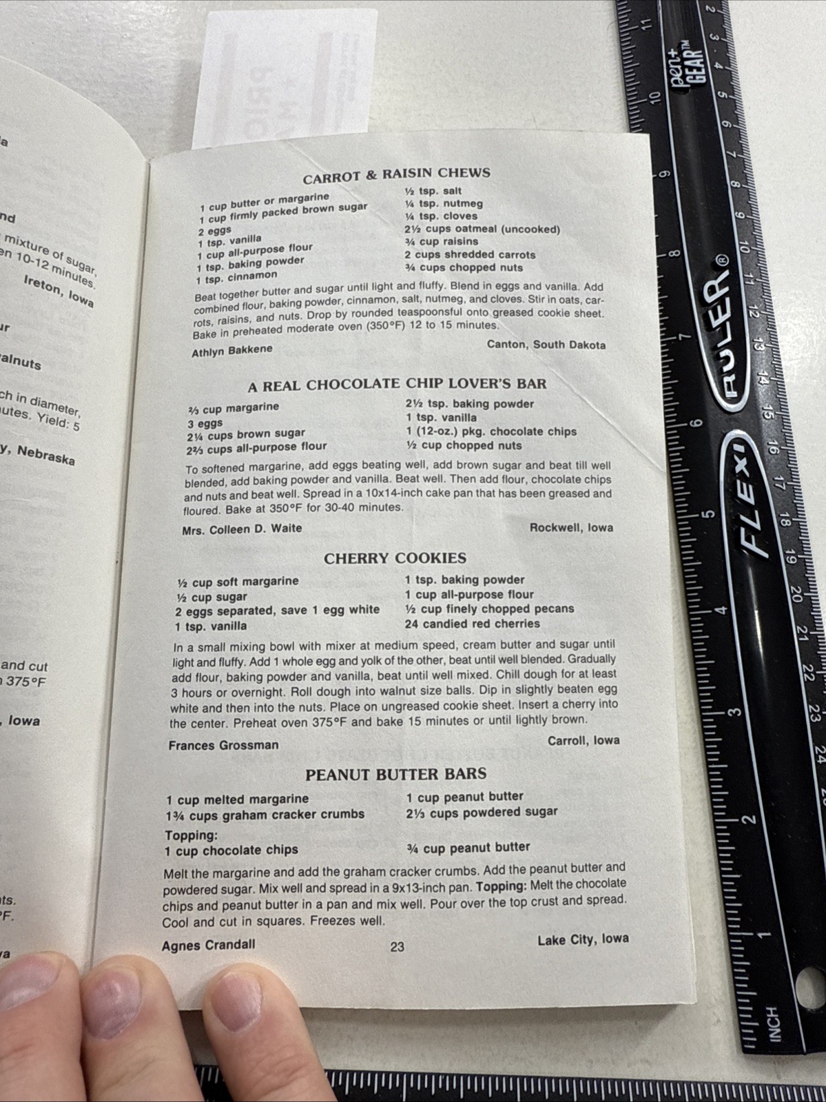 Iowa Holiday Cookbook Christmas ethnic VTG Dutch Raisin cookie Danish Abelskiver