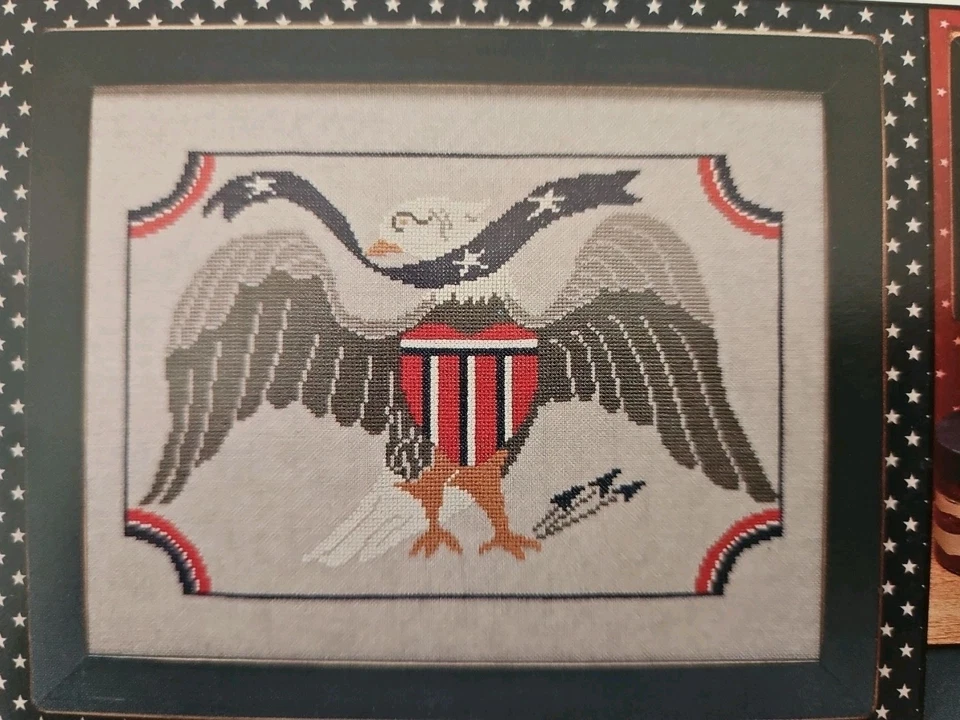 The Need'l Love Company AMERICAN SPIRIT Counted Cross Stitch Pattern L22-AS USA - Image 2 of 4
