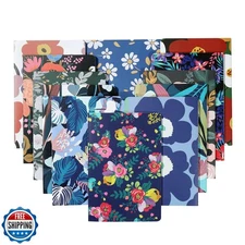 XYark 12 Pack Flower Design Blank Notebook Journals Bulk for Traveler, Studen