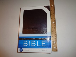 MODERN ENGLISH VERION MEV PERSONAL SIZE LARGE PRINT BIBLE PASSIO