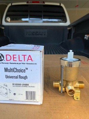 Delta Faucet R10000 Unbx Multichoice Universal Tub And Shower