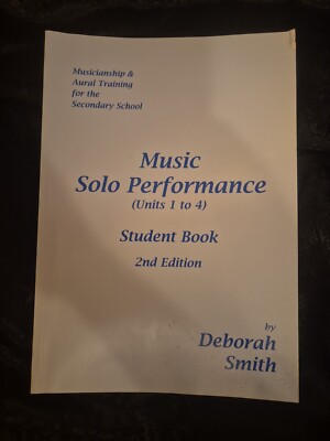 Musicianship and Aural Training for the Secondary School Deborah Smith Book