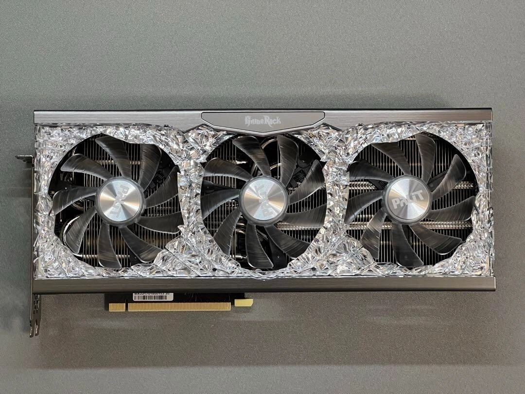 Palit GameRock 12GB GeForce RTX 3080 12GB NED3080019KB-1020G LHR ver
