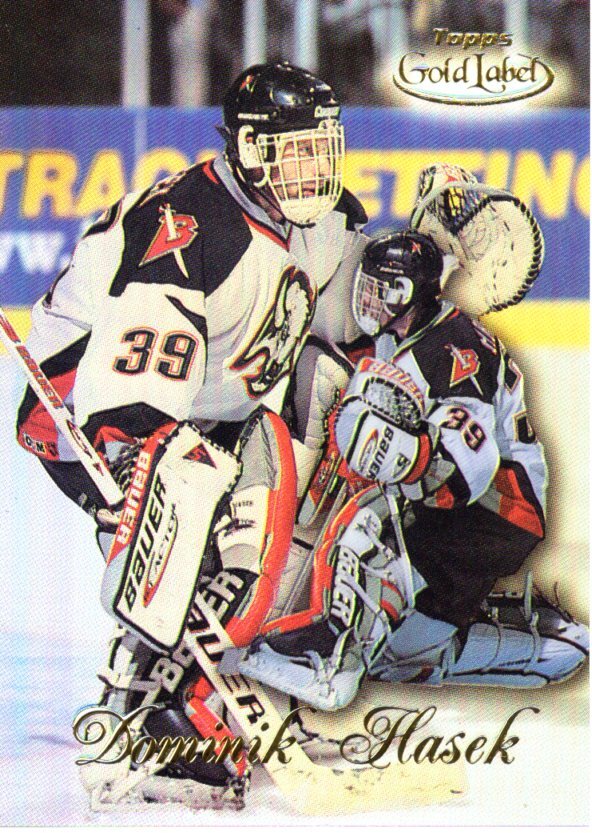 1998-99 Topps Gold Label Hockey. Base cards, Class 1,2,3, black, Goal race. - Picture 4 of 26