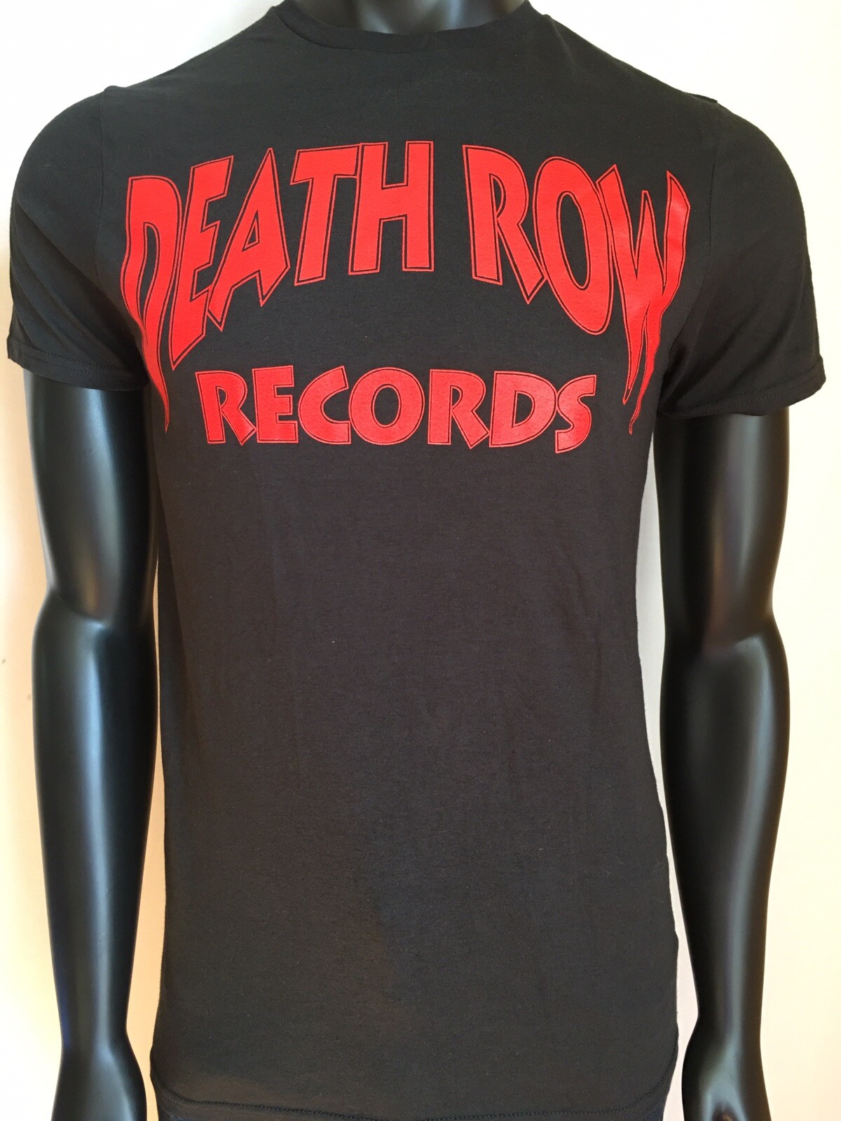 FILA MAGLIETTA ENTERTAINMENT ONE DEATH ROW RECORDS MANICA CORTA TUPAC SUGE KNIGHT A37