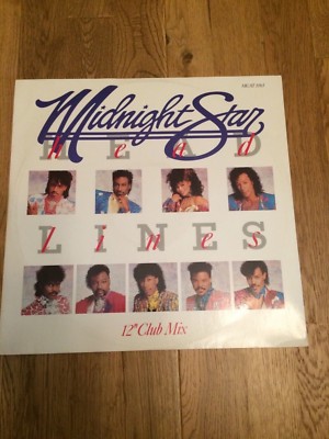midnight star 12'' vinyl record head lines 12'' club mix mca