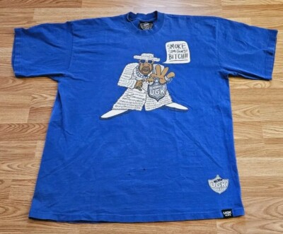 Vintage Algierz UGK Pimp C T-Shirt Smoke B Artist Officialz Rap