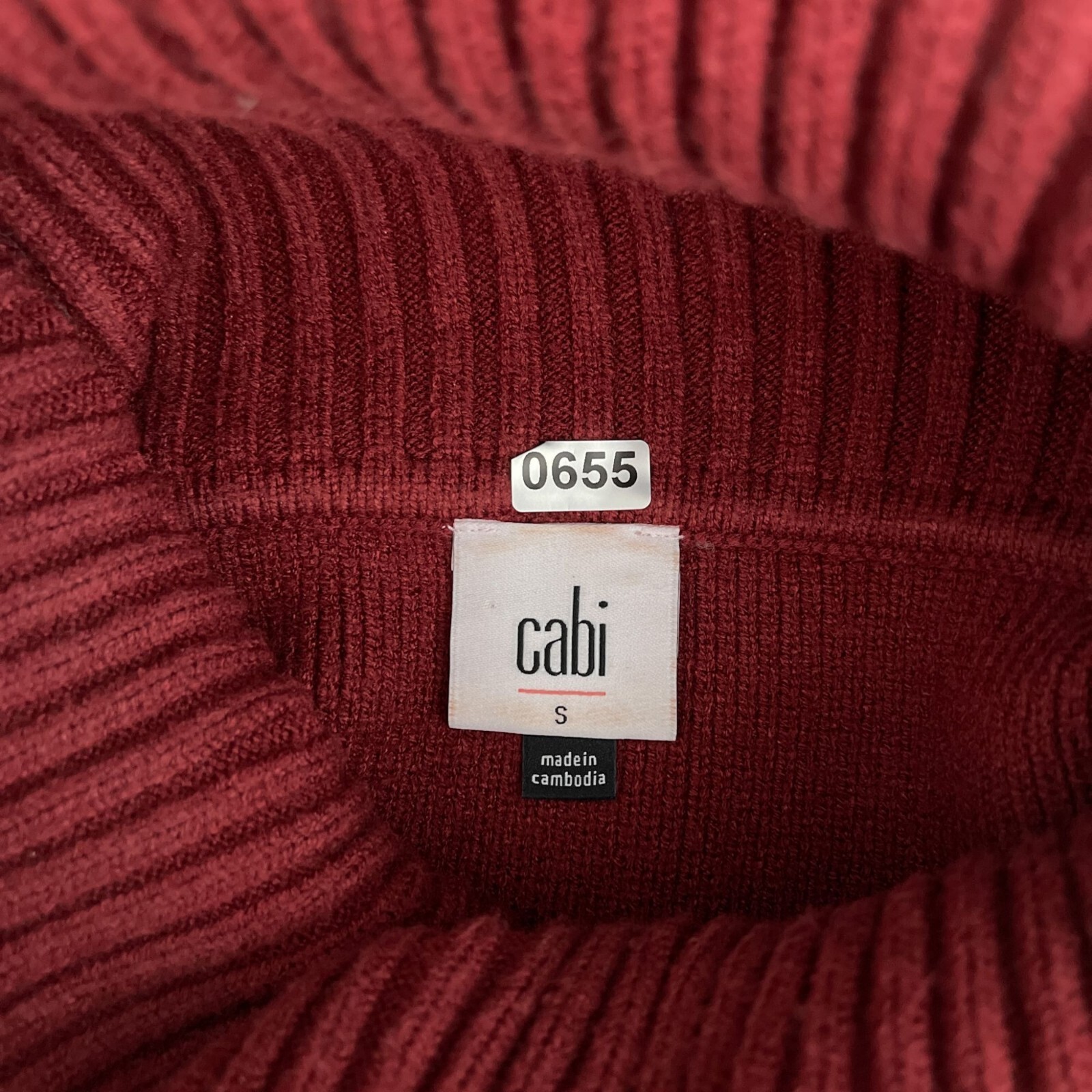 Cabi Pushover Convertible Button Snap Cowlneck Sw… - image 6