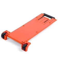 Pelican 1615 Complete Orange Trolley Kit - With  2 wheel housings.