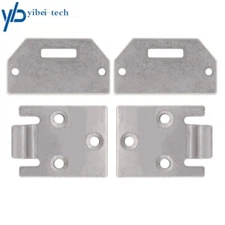Set of 2 Seat Bottom Hinge and Plate For EZGO TXT/Medalist 1995 Up Golf Cart