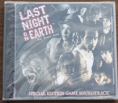 LAST NIGHT ON EARTH - Game Soundtrack - CD - NEU - Flying Frog + 2 Game Cards