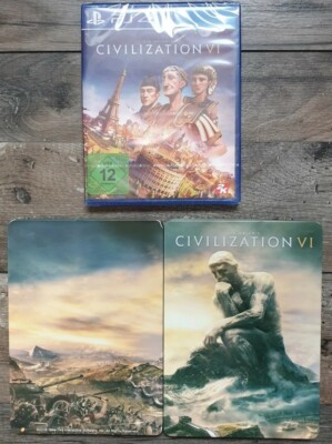 Sid Meier's Civilization VI 6 Limited Special Steelbook Edition PS4 