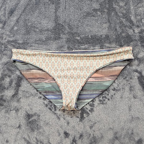 Prana Breya Bikini Bottoms Womens XL reversible Hipster Southwestern UPF 50+ NWT - Picture 8 of 13