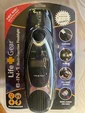 Life+Gear_6-in-1_Multi-Function Flashlight_Quad-Powered_Personal Safety Device_