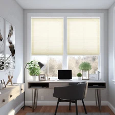CUSTOM Cordless Window Shades 1.5inch Light Filtering Cellular Shades Curtains