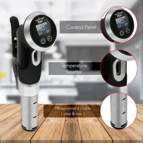 NutriChef Sous-Vide Immersion Circulator Precision Cooker PKPC235 1000 Watt - Image 2 of 4