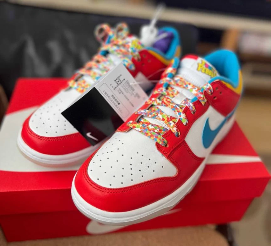 fruity pebble dunks
