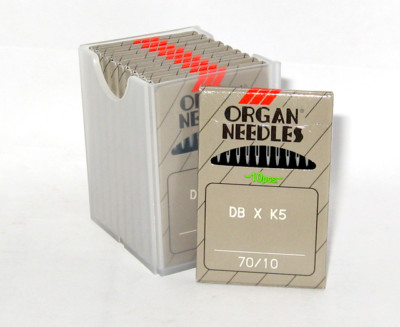 100 ORGAN DBXK5 SIZE#10 INDUSTRIAL EMBROIDERY MACHINE NEEDLES for TAJIMA, SWF