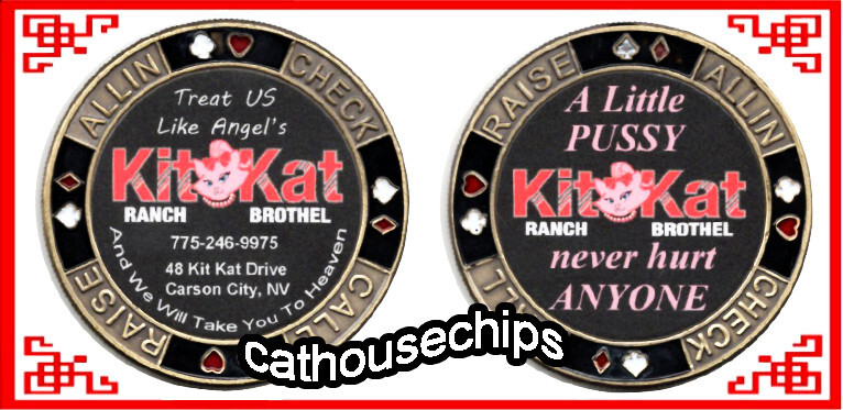 Kit Kat Ranch Brothel Carson City NV All In Brass Coin