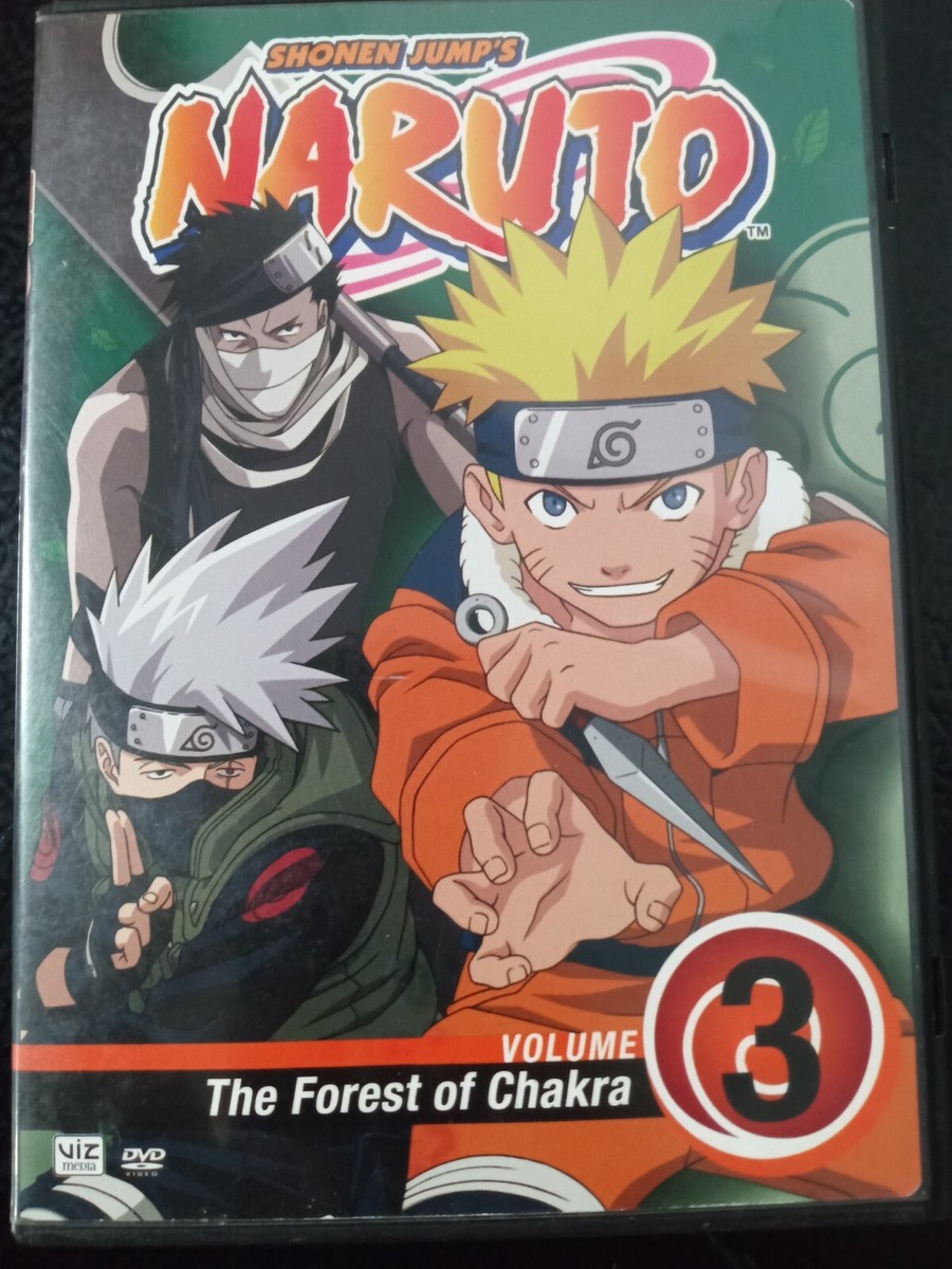 Naruto Shippuden - The Forest of Chakra - Vol 3 (Ep 9-12) | eBay