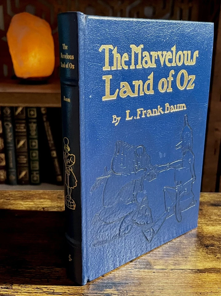 Easton Press Complete WIZARD OF OZ COLLECTION L. Frank Baum 6 Leather Bound Vols - Image 4 of 4