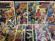 D.C. Comics 55 Lot - LEGION OF SUPER HEROES - JUSTICE LEAGUE - MORE 