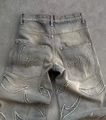 pantalon homme baggy jeans  - Photo 1/3