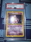 1999 POKEMON GAME BASE SET #10 MEWTWO HOLO PSA 8 NM MT CLEAN