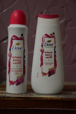 2x Dove Winter Berry Swirl DEO & Bodywash | Duschgel, Deospray