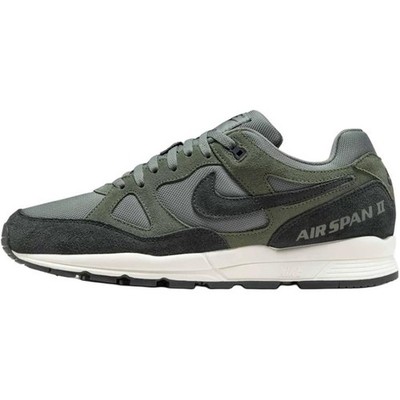Nike Air Span 2 Cushioning Lightweight Low Top Casual Shoes Men's Gray Green MT