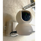TP-Link Tapo C200/C210 Flat Wall Mount – Stable Plastic Base for Camera