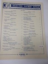 Max Spicker Sera e Mattina Organo o Pianoforte e Medium E Flat Voice Spartiti