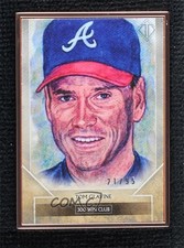 2020 Transcendent Collection Reproductions 21/95 Tom Glavine HOF Sketch tx9