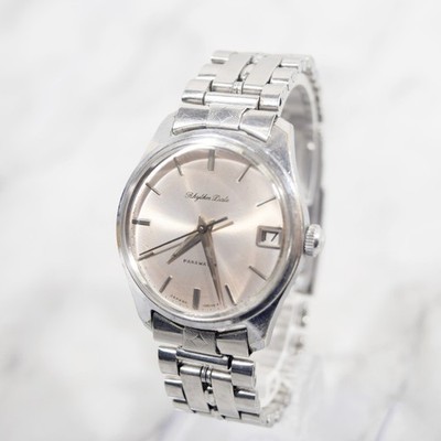Citizen 4-180712ka Vintage Rhythm Date Manual WINDING Mens Watch