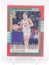 KELSEY PLUM 2025 DONRUSS JERSEY SERIES PATCH RED #68 LA SPARKS WNBA Q5722