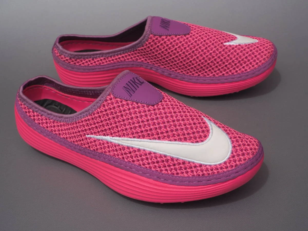 NIKE Sandali zoccoli uomo 9.0US Us 9 fuori stampa 14 Solarsoft Mule solar morbidi slip on