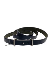 HERMES Api II B-Api Leather Bracelet, Women's, Medium, D Engraved, 3-Wrap