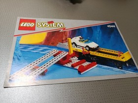 Lego 9v Train Sets 4544 Car Transport Wagon with Car