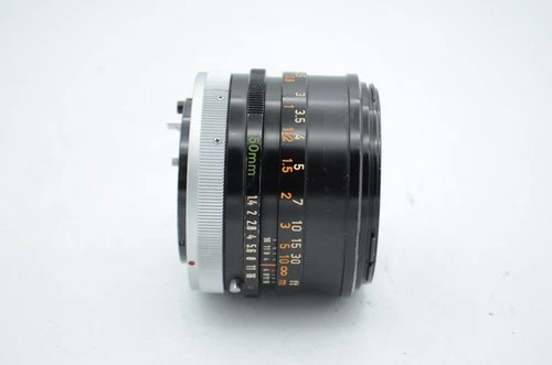 Canon 50mm F/1.4 SSC Breech Lock FD Mount Lens (Without Caps)