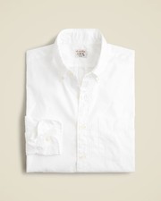 J. Crew Slim Secret Wash cotton poplin shirt in White Size M 98 BW443