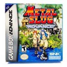 Metal Slug Advance - Game Boy Advance GBA (Tested, Authentic, Ships in a Box)