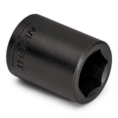 Wright Tool 38-08MM 3/8'' Drive Standard Impact Socket 6 Point Metric 8 mm