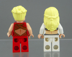 Lego Willie Scott iaj026 7199 Indiana Jones Temple of Doom Minifigure Lot of 2