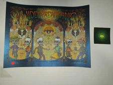 Widespread Panic  Milwaukee Poster Signed AP Edition And Beaming Marq Spusta