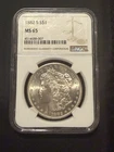 1882-S Morgan Silver Dollar NGC MS65 Gem BU – Frosty San Francisco Mint $1