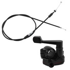 7/8'' 22Mm Thumb Throttle Kit with Throttle Cable,Aluminum Motorcycle/Mini Bike 