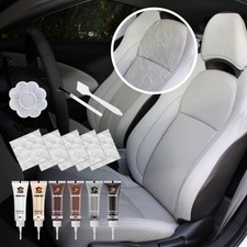 Advanced Leather Repair Kit Filler Vinyl DIY Car Seat Patch Sofa Rip Holes 20ml