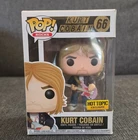 Funko Pop! Rocks Kurt Cobain 66 Hot Topic Exclusive Vinyl Figure NEAR MINT